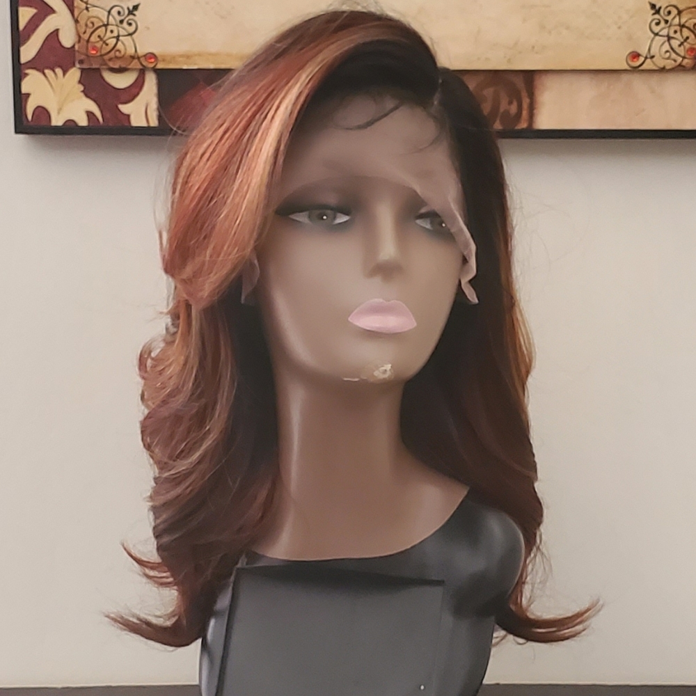 Heyy Auntie Vibes Lace Front Wig